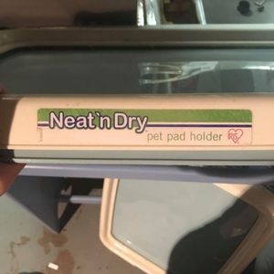 Neat and Dry pet pad holder. Set of two